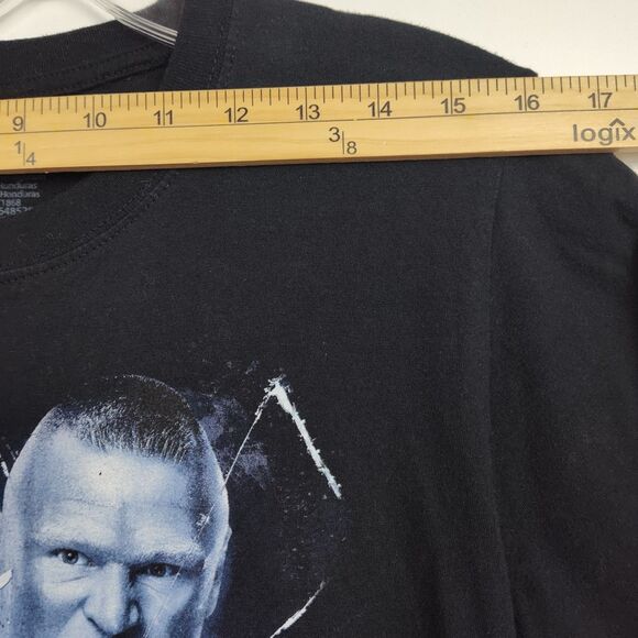 WWE Graphic Print T-Shirt Men's Size M Black Superstar Faces Officially Licensed - Picture 4 of 8